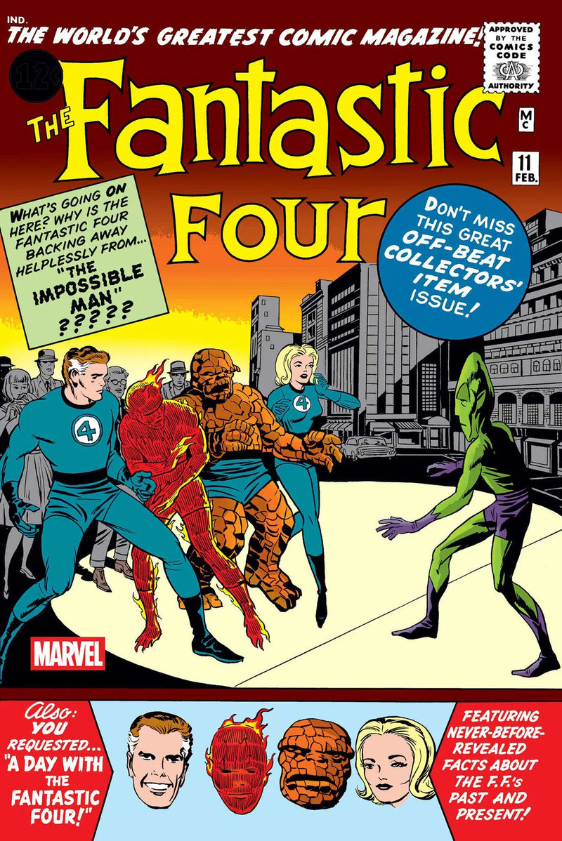 Fantastic Four #11 Facsimile Edition Foil Variant Marvel Comics