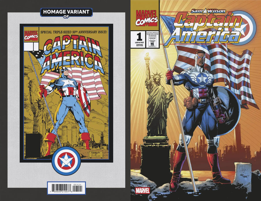 Sam Wilson Captain America #1 (Of 5) Portacio Homage Variant Marvel Comics