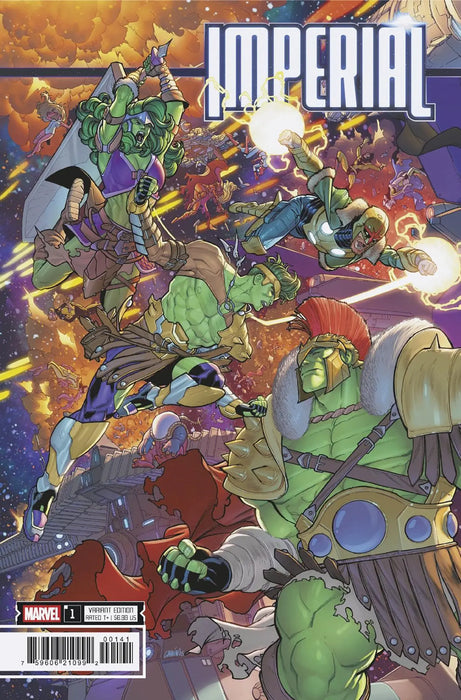 Imperial #1 Javier Garron 4-Part Connecting Variant Marvel Comics