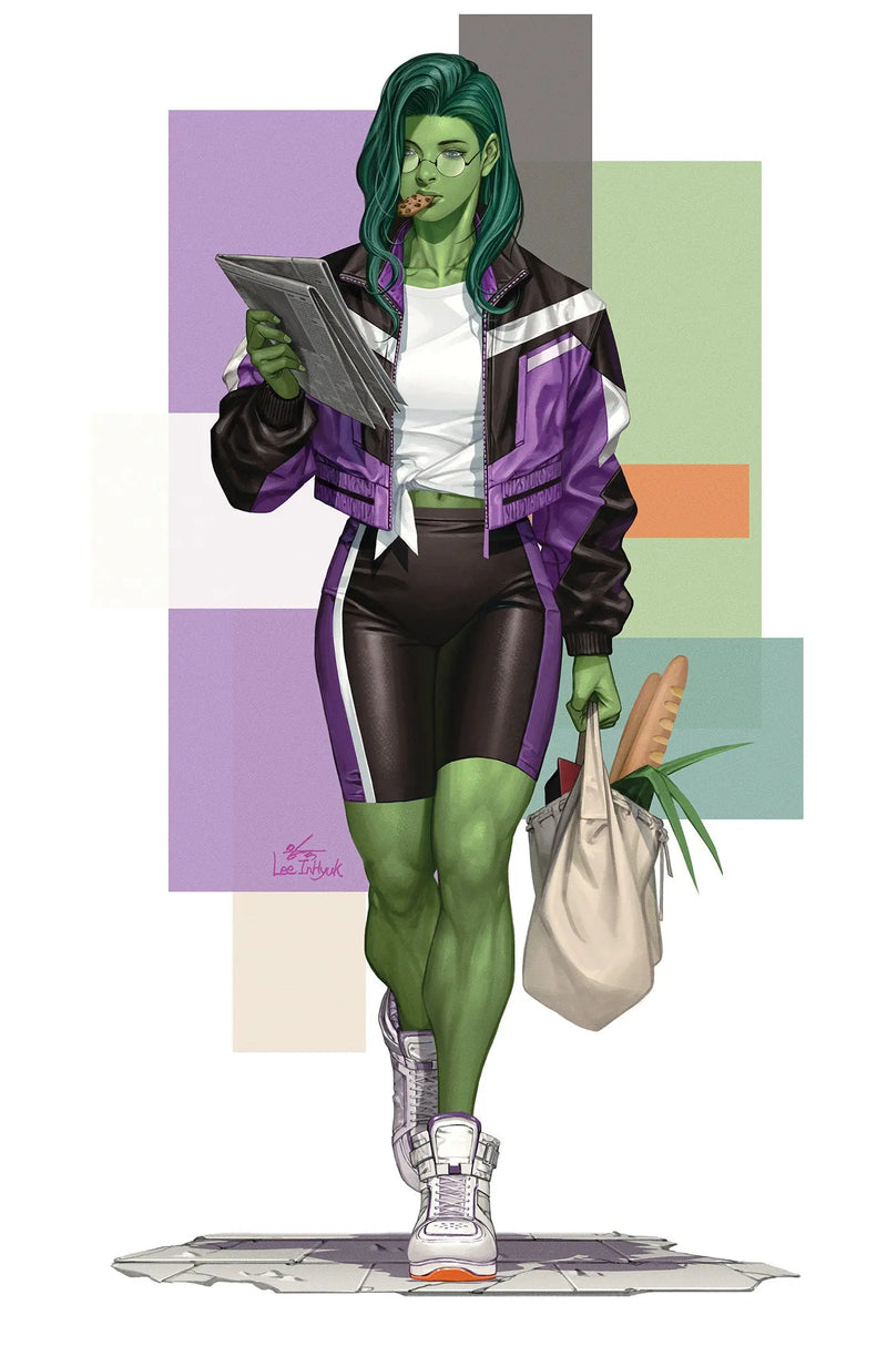 Planet She Hulk #1 Inhyuk Lee Street Verse Full Art Variant Marvel Comics
