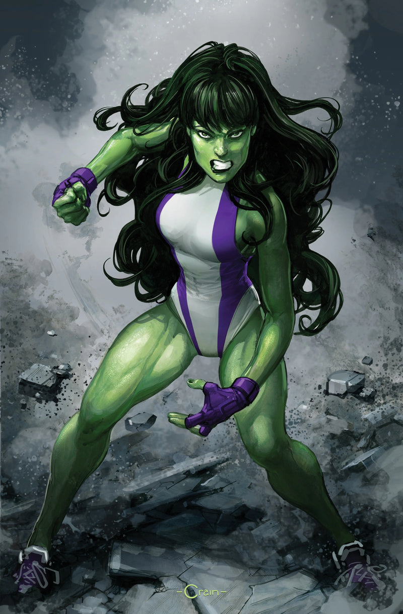 Planet She Hulk #3 Clayton Crain Full Art Variant Marvel Comics