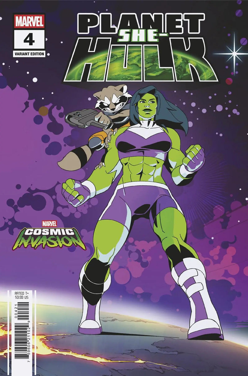 Planet She Hulk #4 Marvel Cosmic Invasion Variant Marvel Comics
