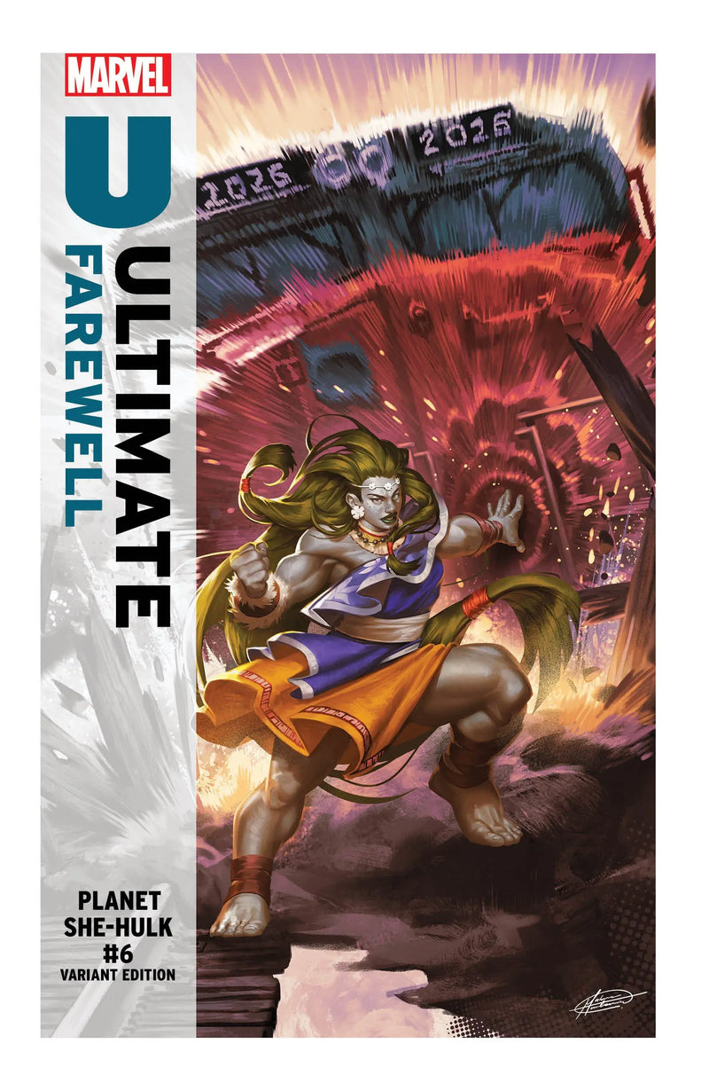 Planet She Hulk #6 Mateus Manhanini Ultimate Farewell Variant Marvel Comics