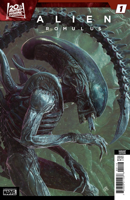 Alien: Romulus #1 Bjorn Barends Variant Marvel Comics