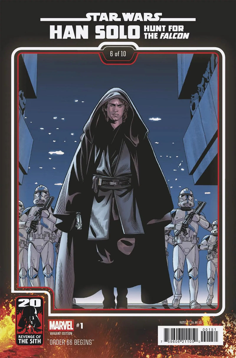Star Wars: Han Solo - Hunt For The Falcon #1 Chris Sprouse Revenge Of The Sith 20th Anniversary Variant Marvel Comics