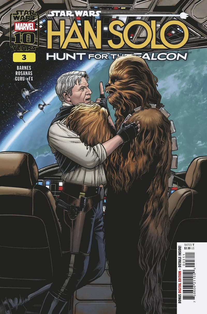 Star Wars: Han Solo - Hunt For The Falcon #3 Marvel Comics