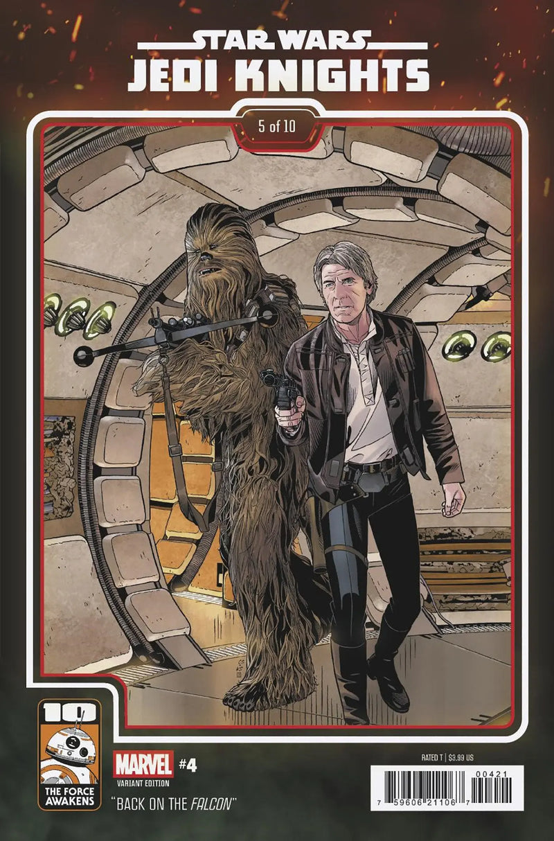 Star Wars: Jedi Knights #4 Chris Sprouse The Force Awakens 10th Anniversary Variant Marvel Comics