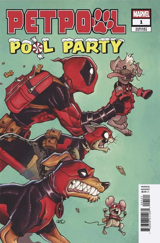 Petpool: Pool Party #1 Chrissie Zullo Variant Marvel Comics