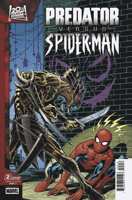 Predator vs. Spider-Man #2 Edition Mcguinness Variant Marvel Comics