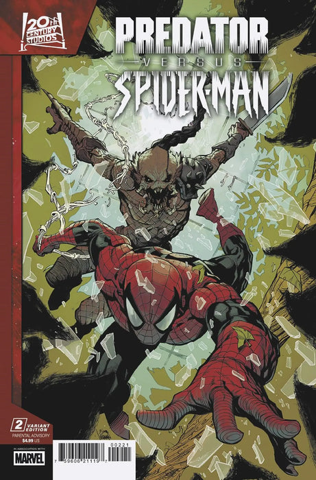 Predator vs. Spider-Man #2 Ryan Stegman Variant Marvel Comics