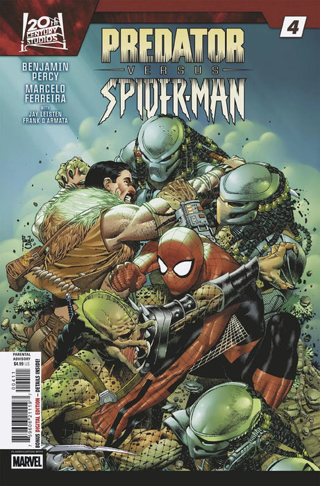 Predator vs. Spider-Man #4 Marvel Comics