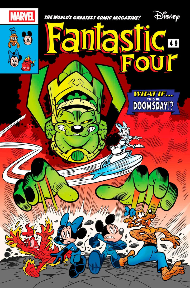 Fantastic Four #1 Lorenzo Pastrovicchio Disney What If? Fantastic Four Homage Variant Marvel Comics