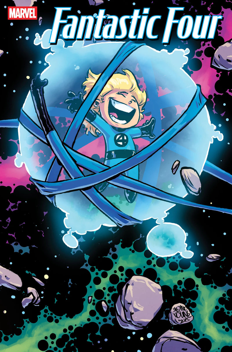 Fantastic Four #2 Skottie Young 5-Part Connecting Variant Marvel Comics