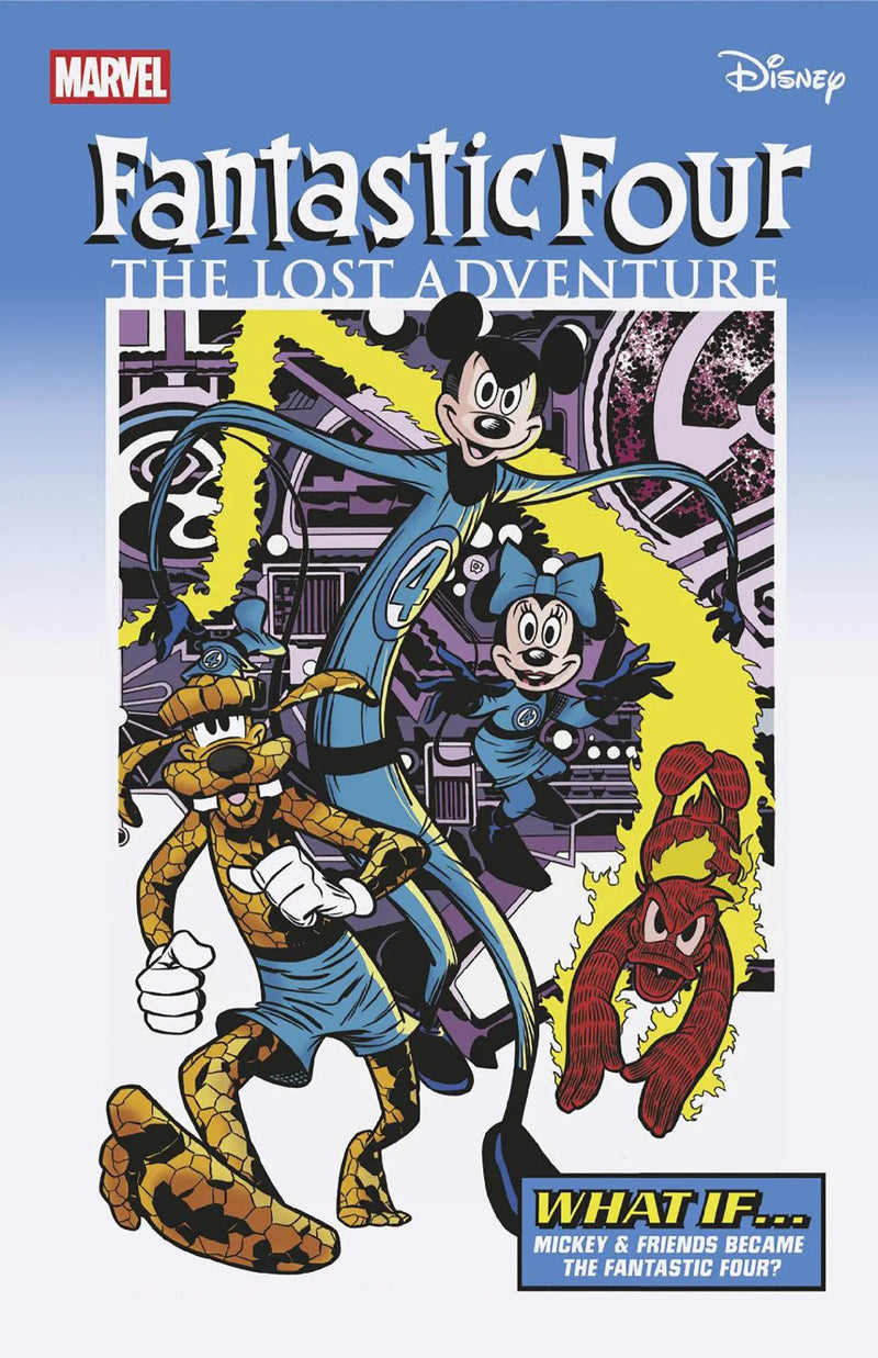 Fantastic Four #3 Vitale Mangiatordi Disney What If? Fantastic Four Homage Variant [Doom] Marvel Comics