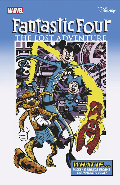 Fantastic Four #3 Vitale Mangiatordi Disney What If? Fantastic Four Homage Variant [Doom] Marvel Comics