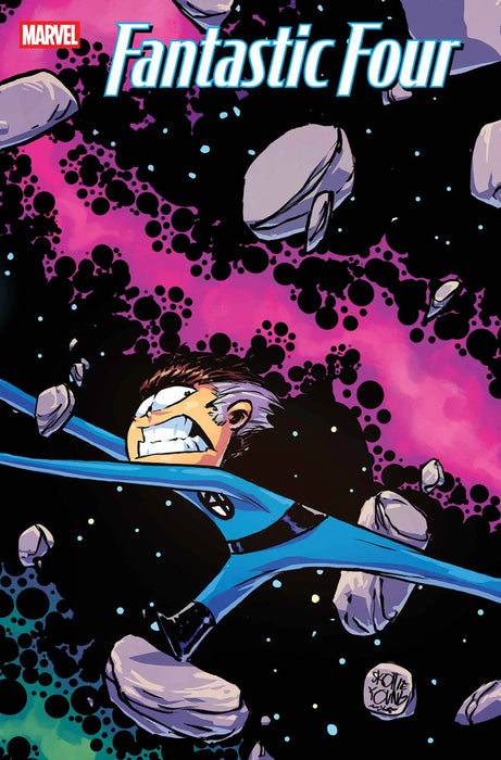 Fantastic Four #3 Skottie Young 5 Part Connecting Variant [Doom] Marvel Comics