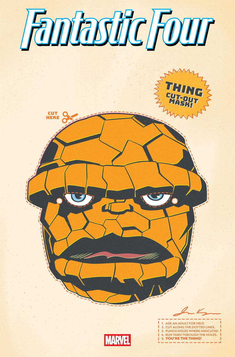 Fantastic Four #3 Retro Halloween Mask Variant [Doom] Marvel Comics