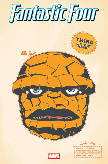 Fantastic Four #3 Retro Halloween Mask Variant [Doom] Marvel Comics