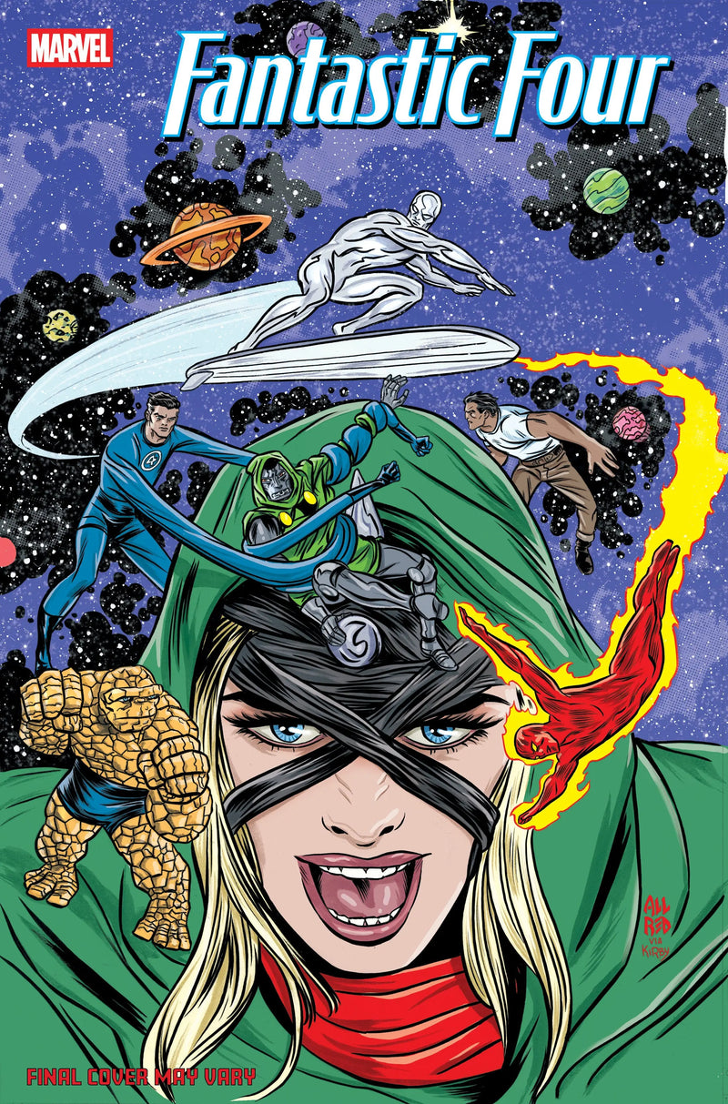 Fantastic Four #9 Mike Allred Doom Homage Variant Marvel Comics