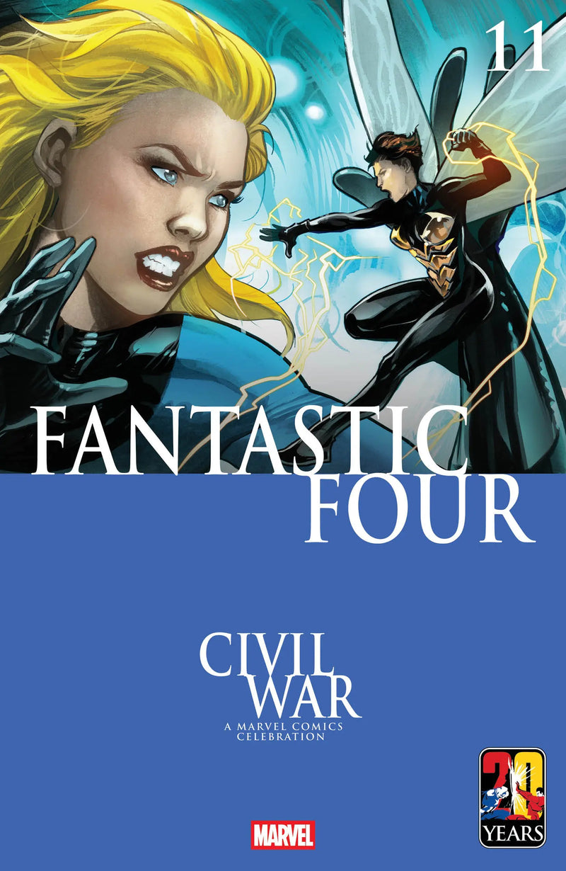 Fantastic Four #11 Ema Lupacchino Civil War Celebration Variant Marvel Comics