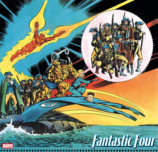 Fantastic Four #12 Joe Sinnott Bicentennial Calendar Hidden Gem Variant Marvel Comics