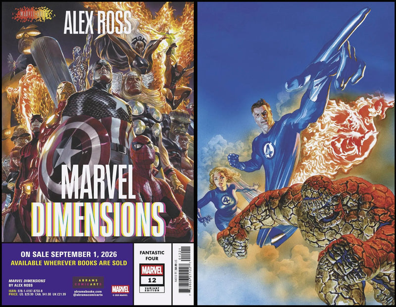 Fantastic Four #12 Alex Ross Marvel Dimensions Variant Marvel Comics