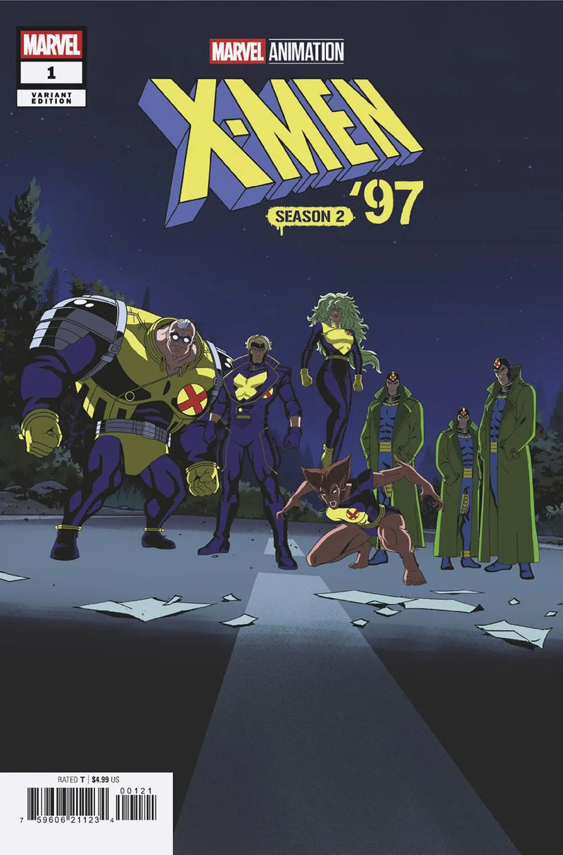X-Men '97: Season Two #1 Marvel Animation Variant Marvel Comics