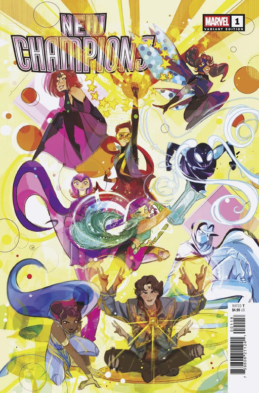New Champions #1 Nicoletta Baldari Variant Marvel Comics