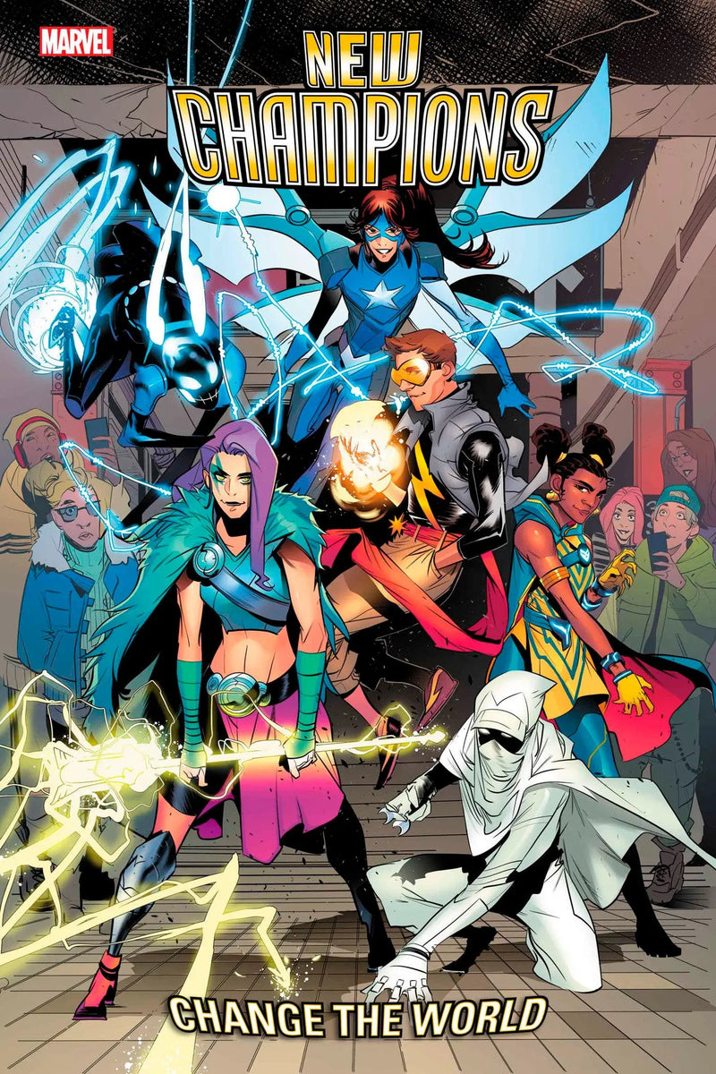 New Champions #1 Federico Vicentini Homage Variant Marvel Comics