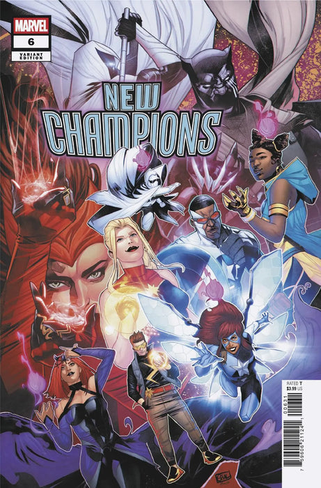 New Champions #6 Edwin Galmon Variant Marvel Comics