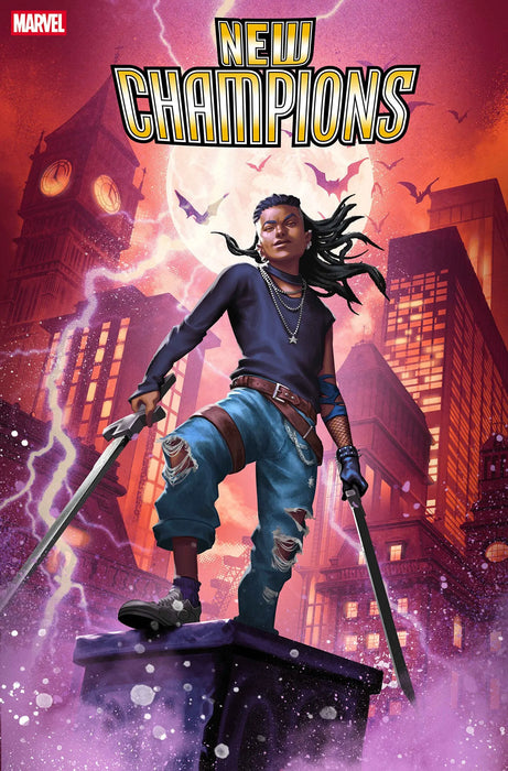 New Champions #7 Mateus Manhanini Nightdrifter First Appearance Variant Marvel Comics