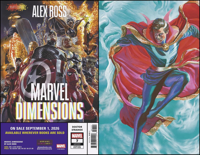 Doctor Strange #7 Alex Ross Marvel Dimensions Variant Marvel Comics
