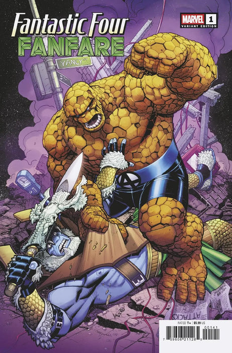 Fantastic Four Fanfare #1 Nick Bradshaw Variant Marvel Comics
