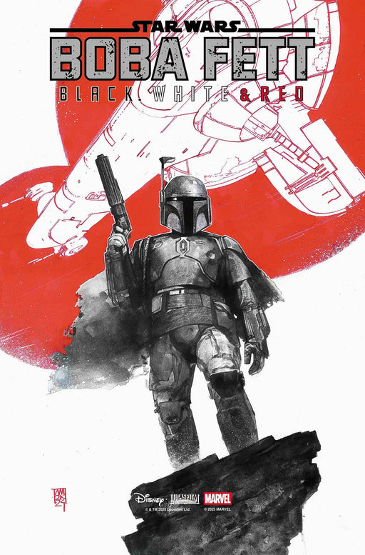 Star Wars: Boba Fett   Black, White & Red #1 Marvel Comics