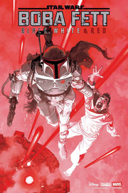 Star Wars: Boba Fett   Black, White & Red #1 Josemaria Casanovas Variant Marvel Comics