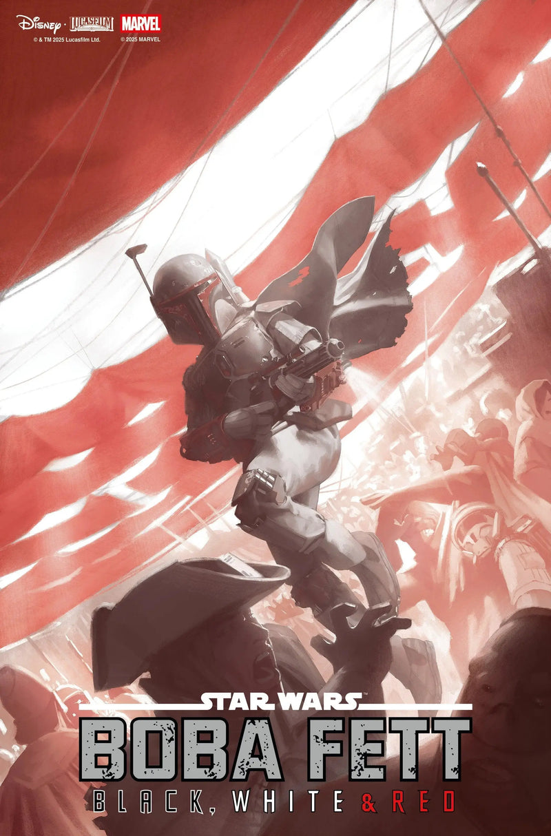 Star Wars: Boba Fett - Black, White & Red #2 Marvel Comics
