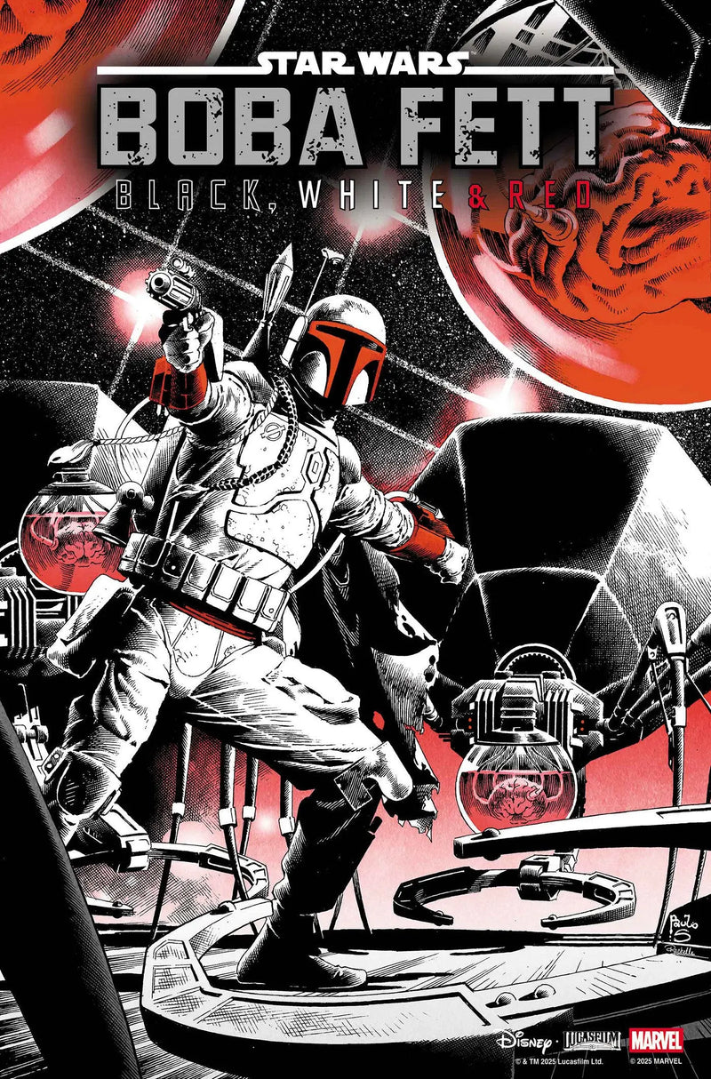 Star Wars: Boba Fett - Black, White & Red #3 Marvel Comics