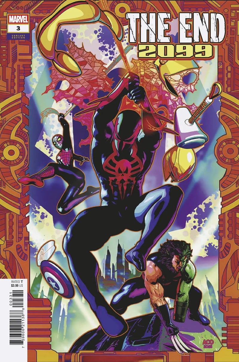 The End 2099 #3 Aco Variant Marvel Comics