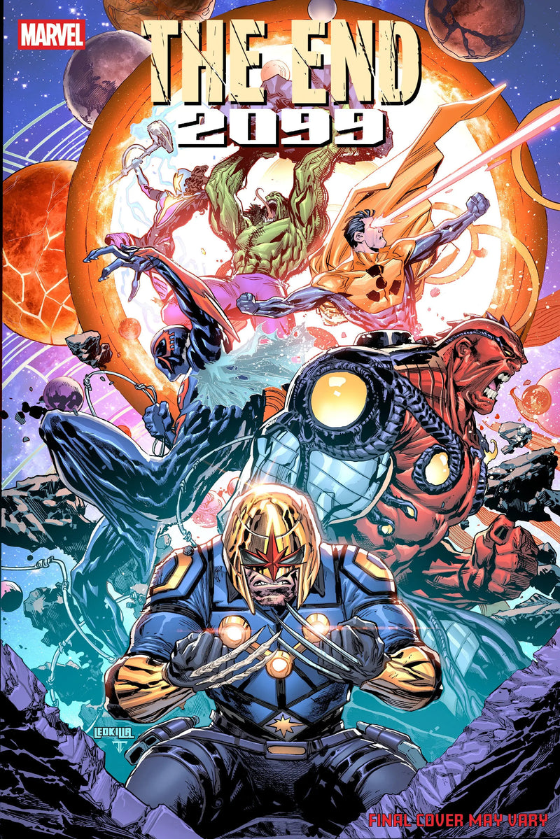 The End 2099 #4 Ken Lashley Battle Variant Marvel Comics