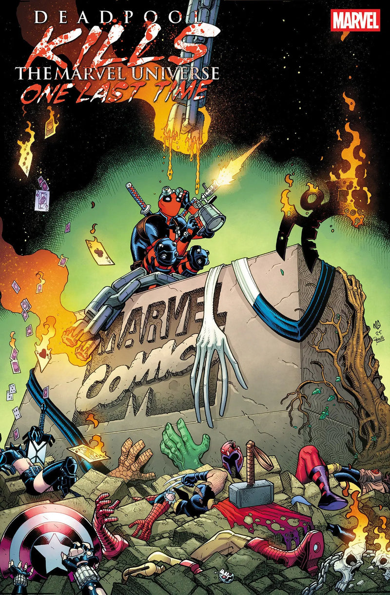 Deadpool Kills The Marvel Universe One Last Time #1 Nick Bradshaw Variant Marvel Comics