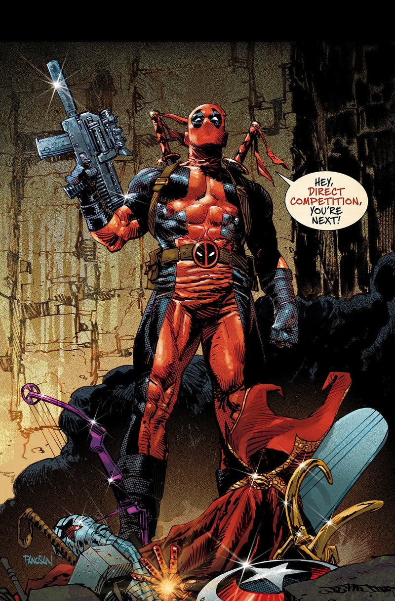 Deadpool Kills The Marvel Universe One Last Time #1 Dan Panosian Full Art Variant Marvel Comics