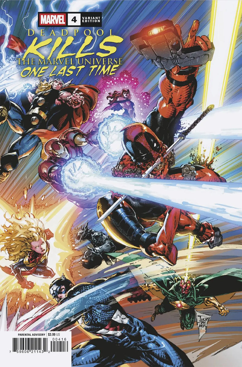 Deadpool Kills The Marvel Universe One Last Time #4 Philip Tan Variant Marvel Comics