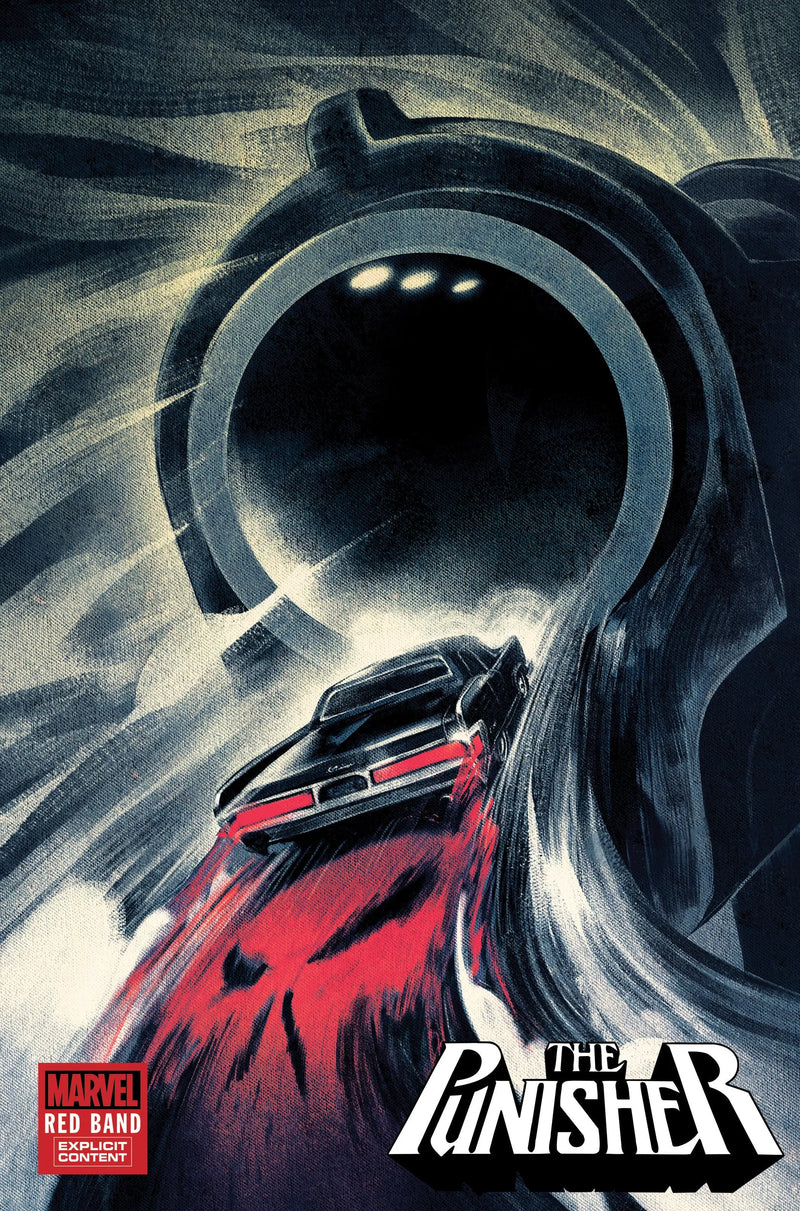 Punisher: Red Band #2 Mike Del Mundo Variant [Polybagged] Marvel Comics