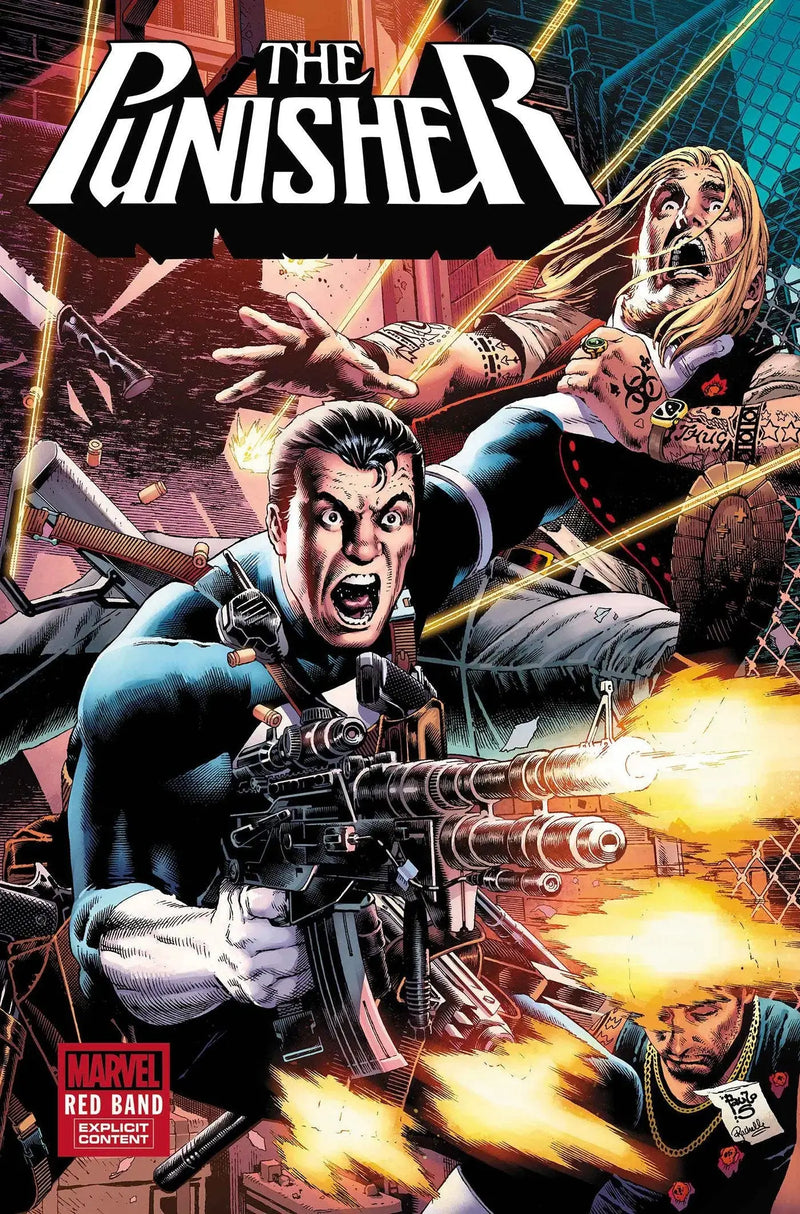 Punisher: Red Band #2 Paulo Siqueira Variant [Polybagged] Marvel Comics