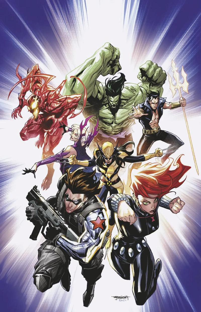 New Avengers #1 Stephen Segovia Full Art Variant Marvel Comics