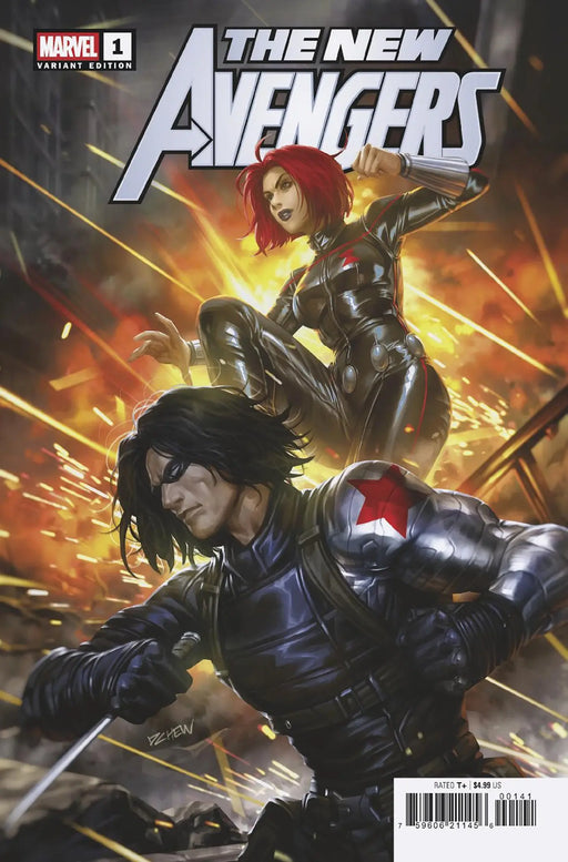 New Avengers #1 Derrick Chew Black Widow And Winter Soldier Variant A Marvel Comics