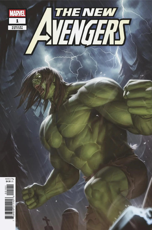 New Avengers #1 Woo-Chul Lee Hulk Variant D Marvel Comics