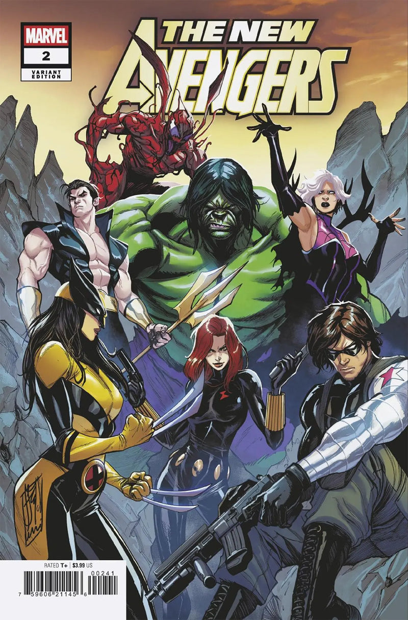 New Avengers #2 Stefano Caselli Variant Marvel Comics