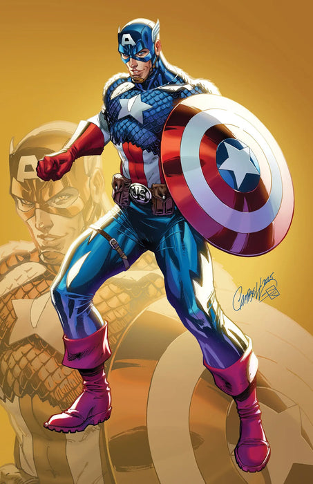 Captain America #2 J. Scott Campbell Just Spectacular Collection Full Art Variant Marvel Comics