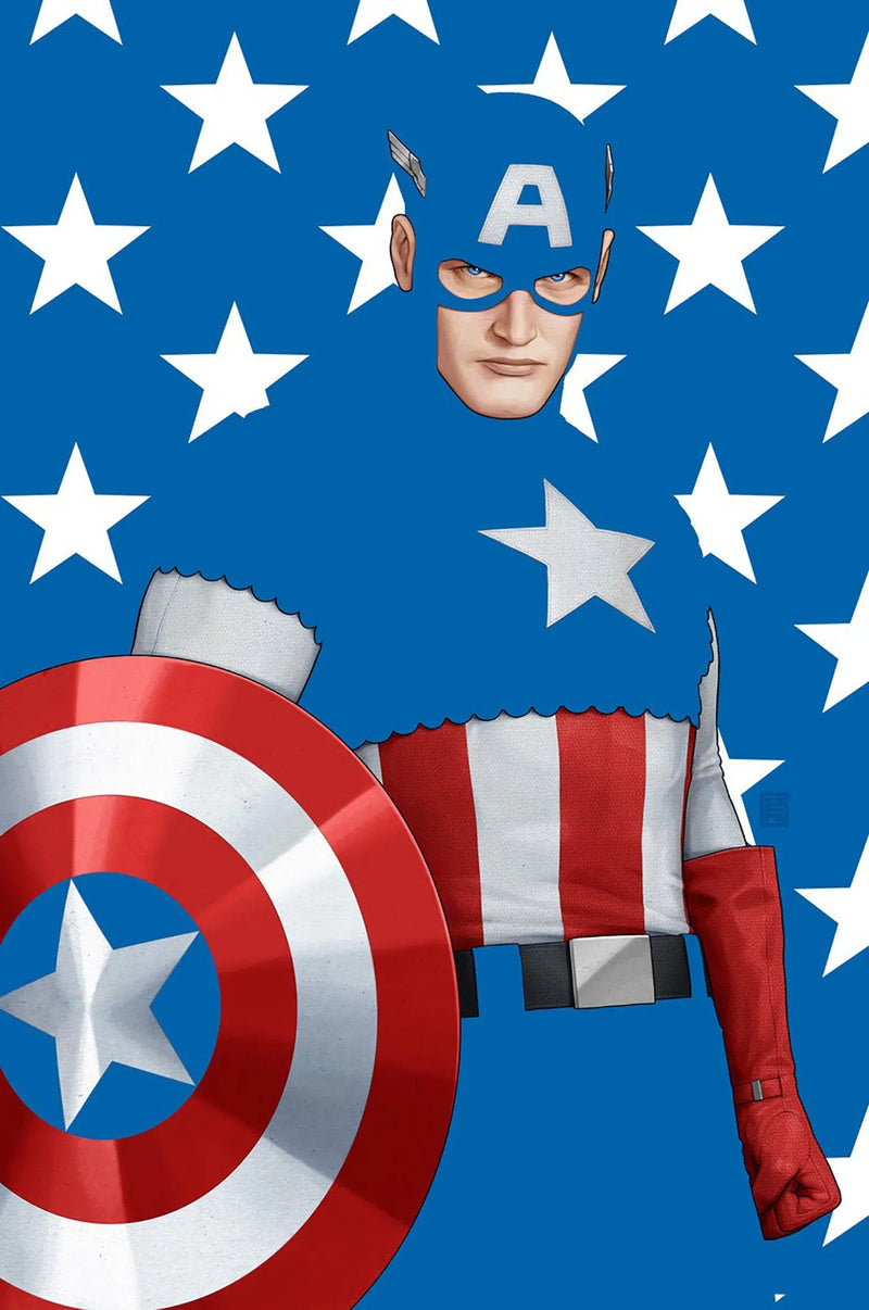 Captain America #2 John Tyler Christopher Ratio Virgin 2nd Printing Variant Marvel Comics